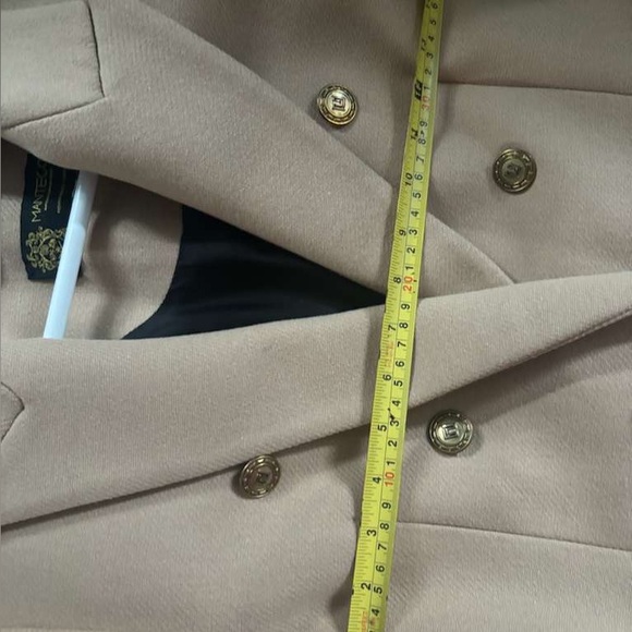 ZARA women classic Tan Overcoat - Picture 8 of 9